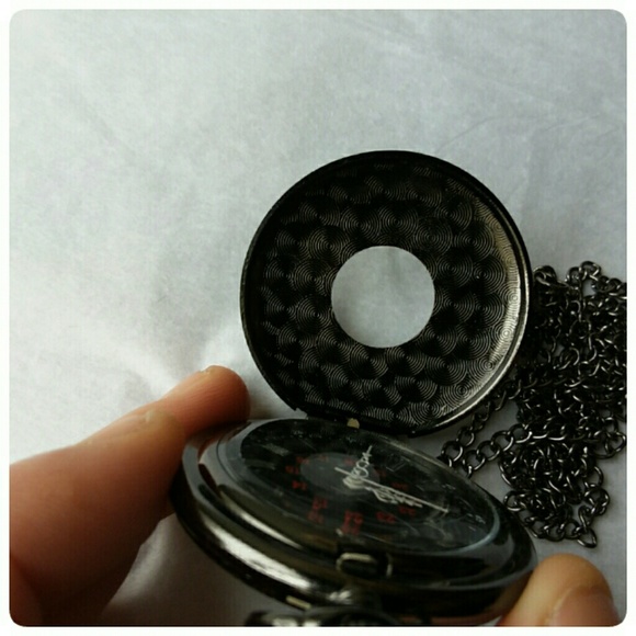 LAST ONE!🔥 STEEL RETRO STEAM PUNK POCKET WATCH! - Picture 5 of 8